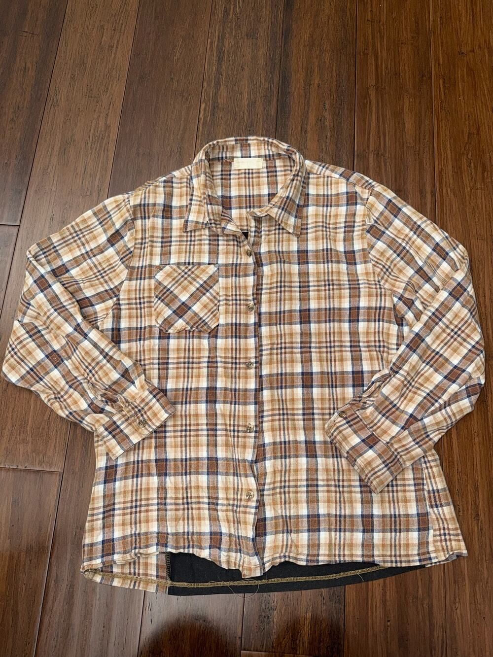 La La Land Creative Co. San Jacinto Plaid Flannel Shirt Alterd State Medium
